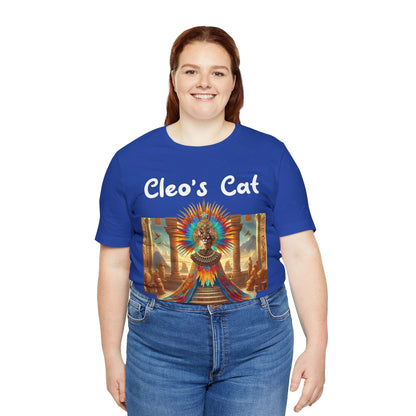 Cleo's Cat Story: T-shirt (2XL–5XL) - Design 01