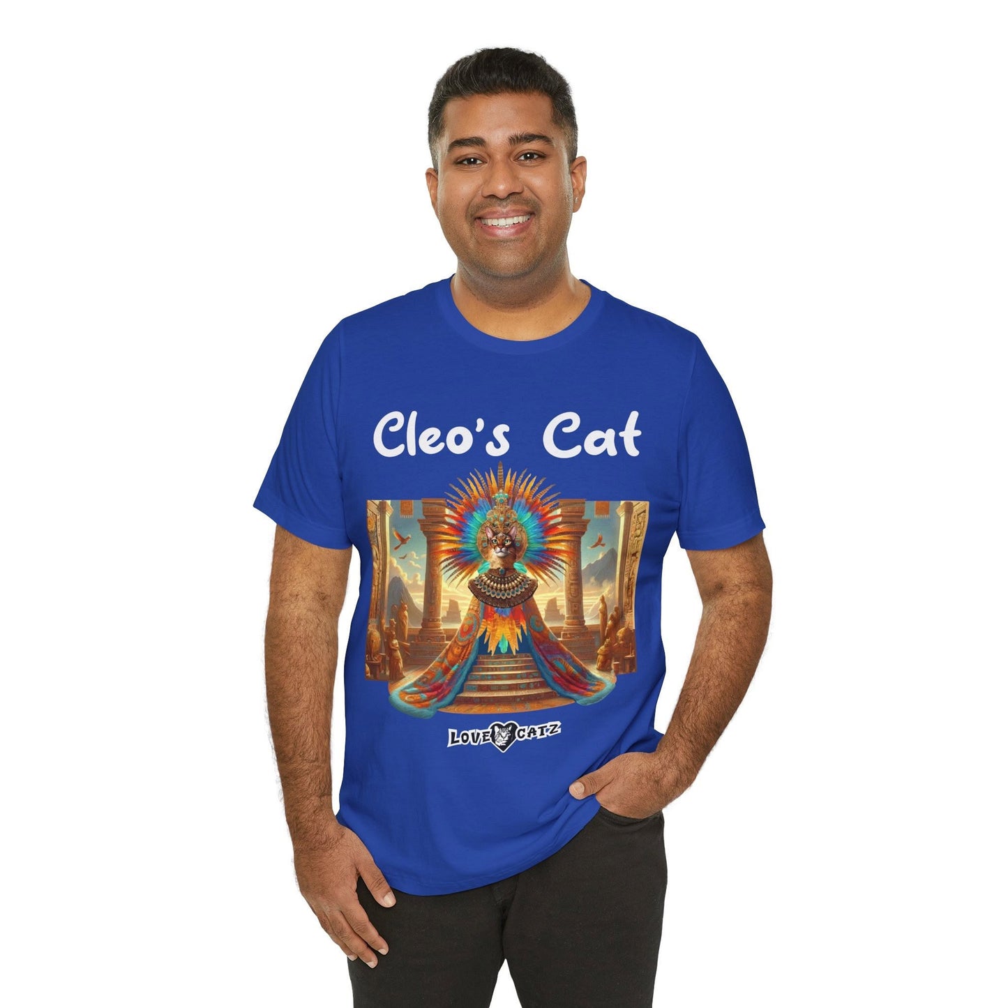 Cleo's Cat Story: T-shirt (2XL–5XL) - Design 01