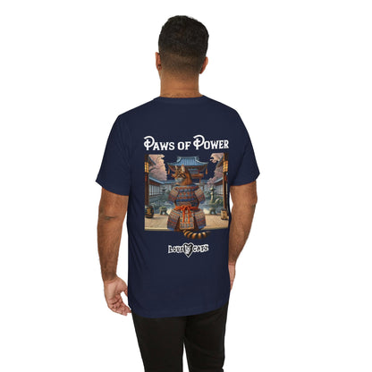Shogun's Cat Story: T-shirt (2XL–5XL) - Design 01 - Double-Sided