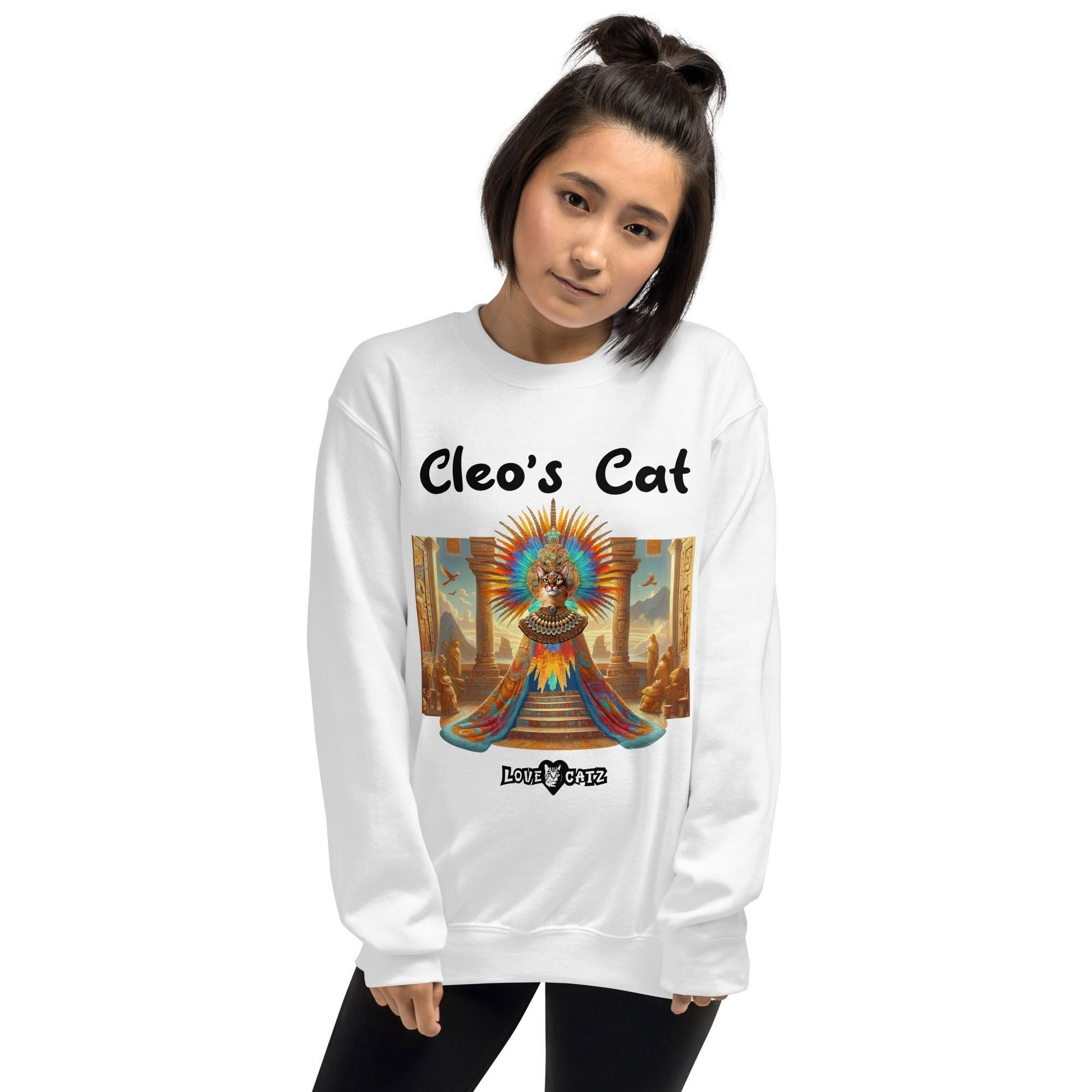 Cleo'sCatStory-Sweatshirt-LoveCatz.Store