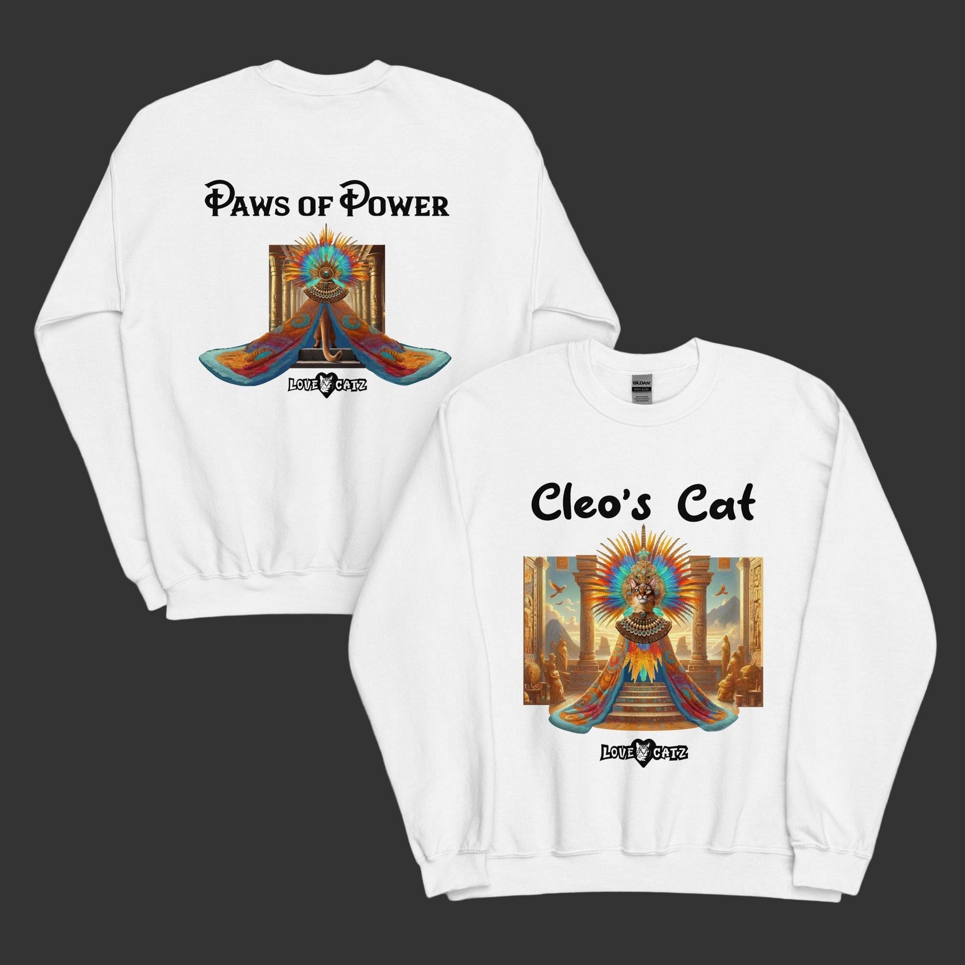 Cleo'sCatStory-Sweatshirt-LoveCatz.Store