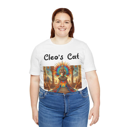 Cleo's Cat Story: T-shirt (2XL–5XL) - Design 01
