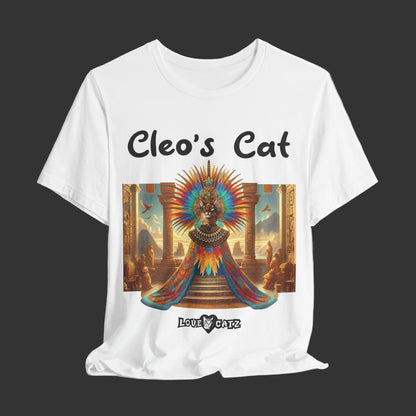 Cleo's Cat Story: T-shirt (S–XL) - Design 01 - Double-Sided