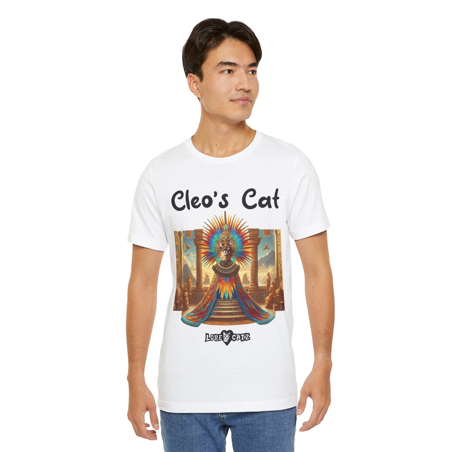Cleo's Cat Story: T-shirt (S–XL) - Design 01