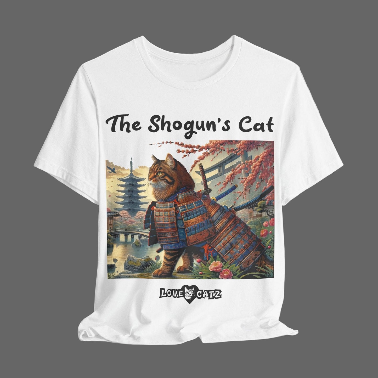 Shogun's Cat Story: T-shirt (S–XL) - Design 01