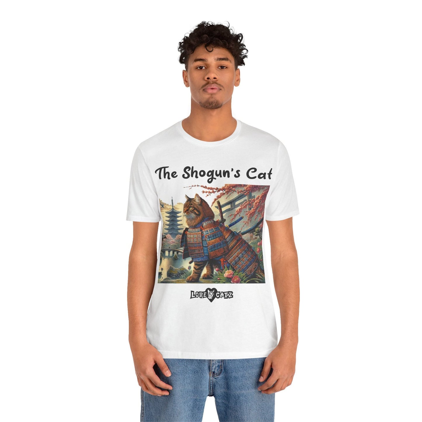 Shogun's Cat Story: T-shirt (S–XL) - Design 01 - Double-Sided