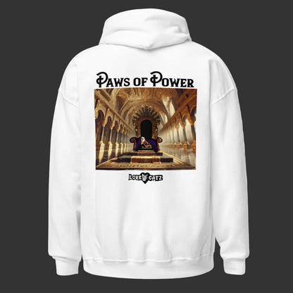 Paws of Power: Hoodie (2XL–5XL) - Design 01A