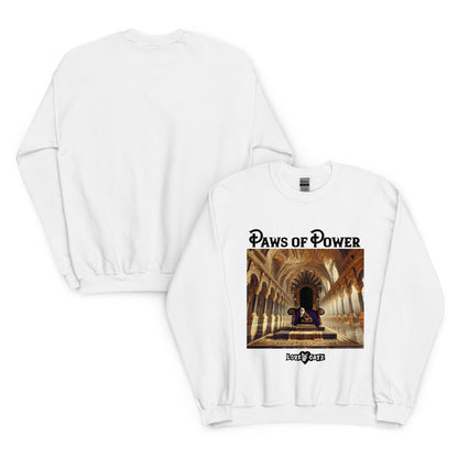 Paws of Power: Sweatshirt (2XL–5XL) - Design 01