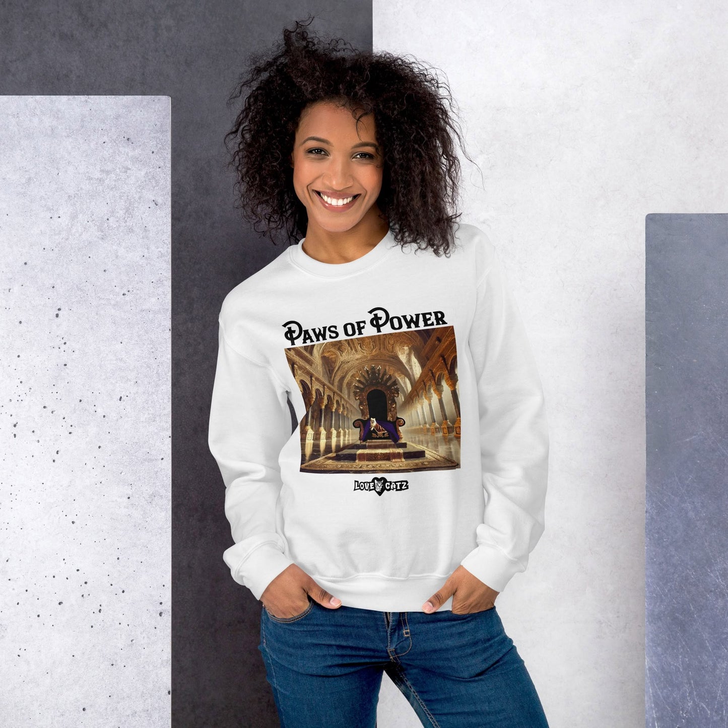 Paws of Power: Sweatshirt (S–XL) - Design 01