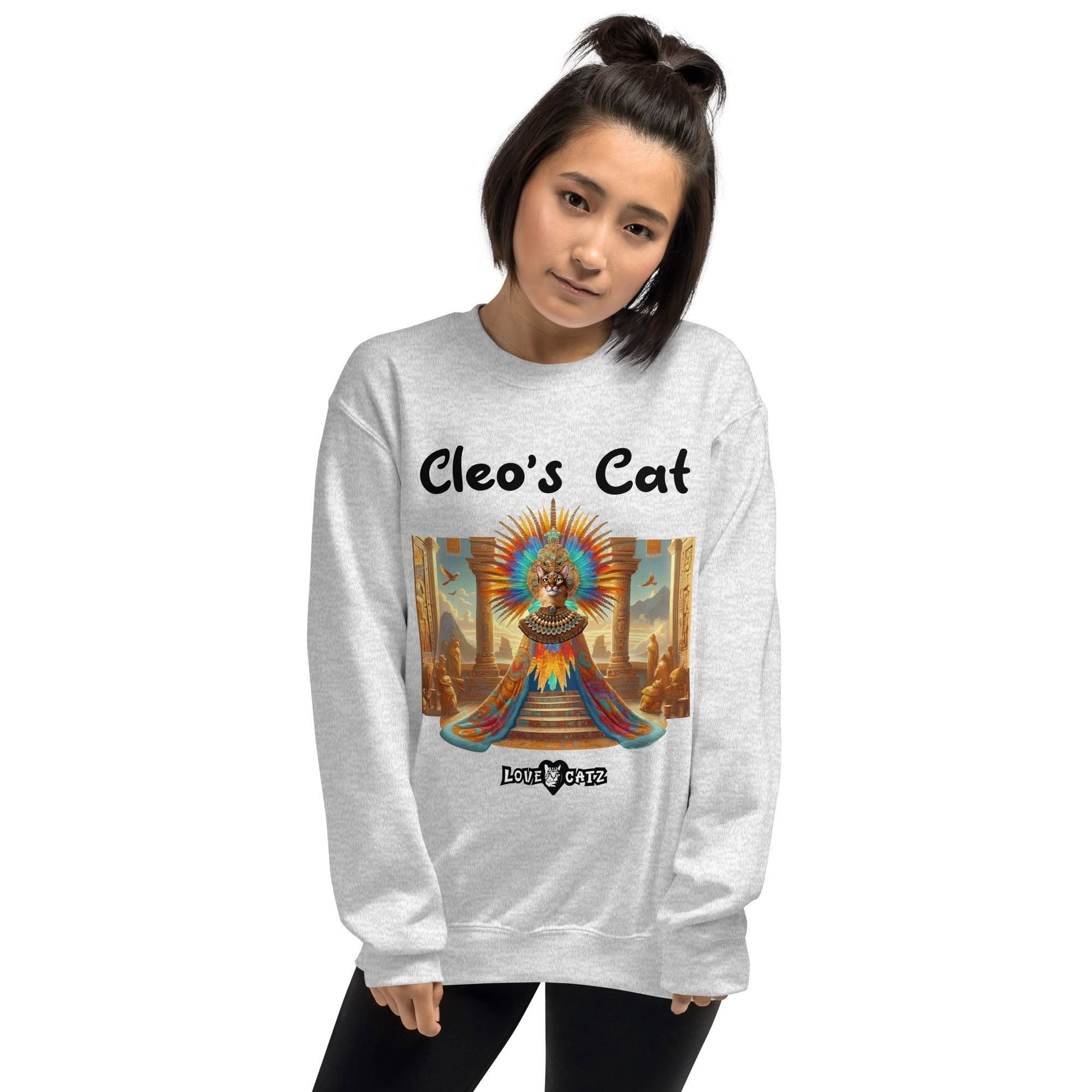 Cleo'sCatStory-Sweatshirt-LoveCatz.Store