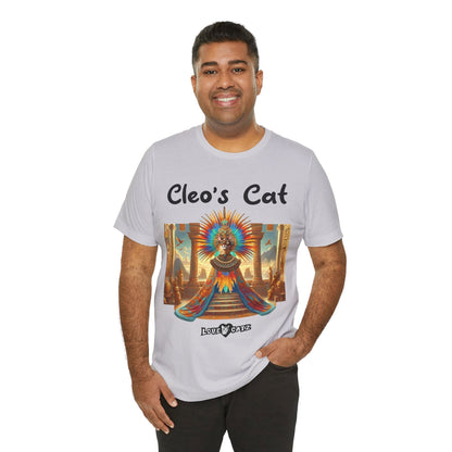 Cleo's Cat Story: T-shirt (2XL–5XL) - Design 01 - Double-Sided