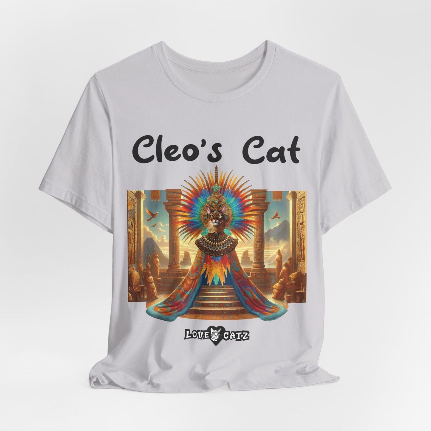 Cleo's Cat Story: T-shirt (S–XL) - Design 01
