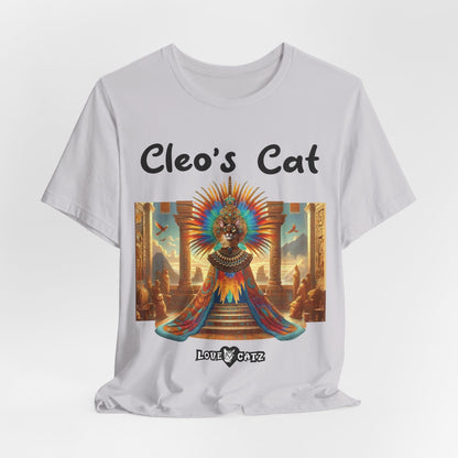 Cleo's Cat Story: T-shirt (S–XL) - Design 01