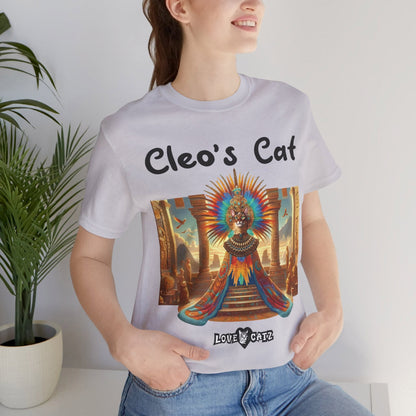 Cleo's Cat Story: T-shirt (S–XL) - Design 01