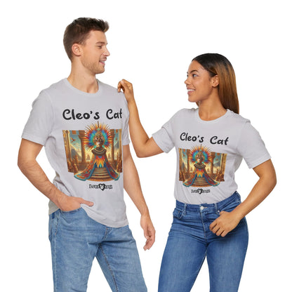 Cleo's Cat Story: T-shirt (S–XL) - Design 01