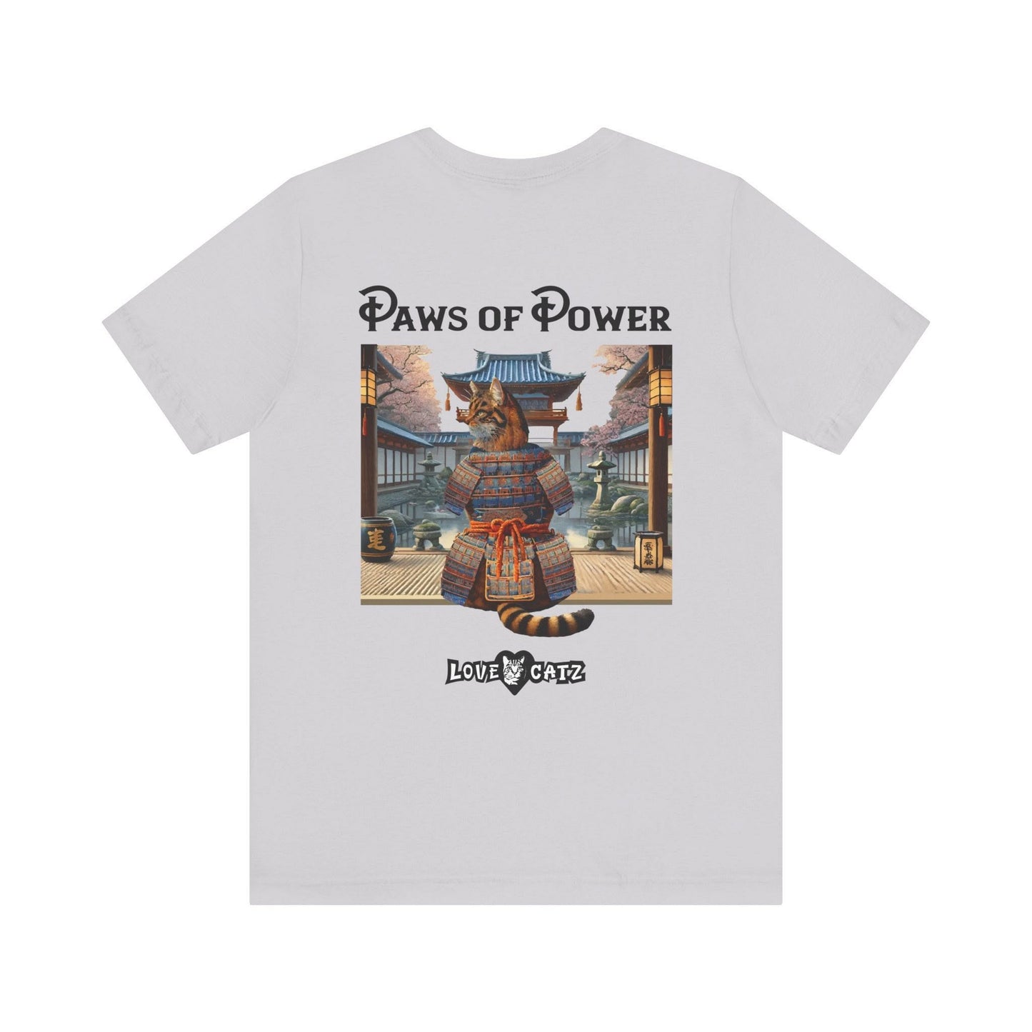 Shogun's Cat Story: T-shirt (2XL–5XL) - Design 01 - Double-Sided