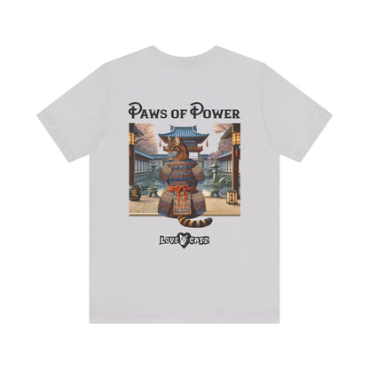 Shogun's Cat Story: T-shirt (2XL–5XL) - Design 01 - Double-Sided