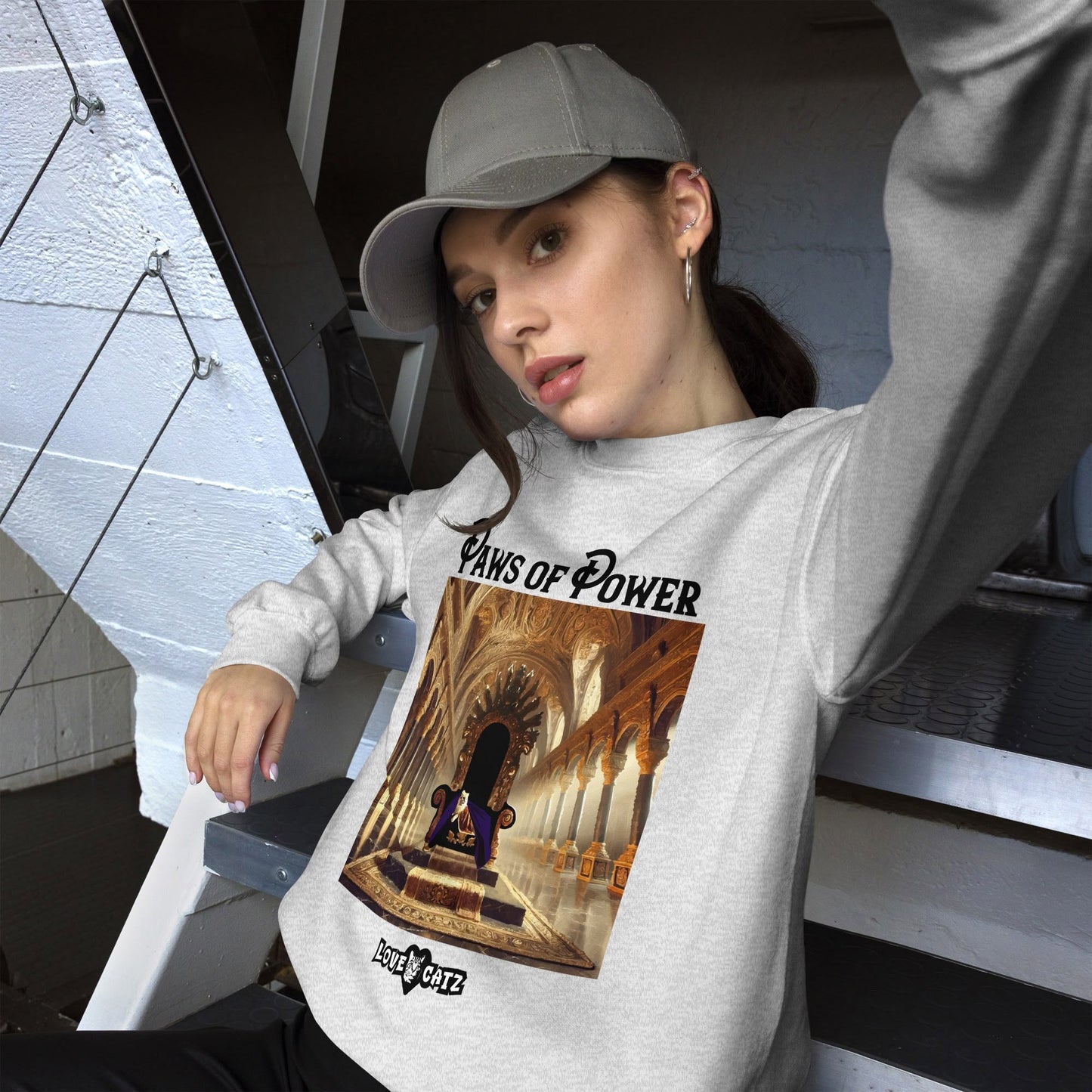 Paws of Power: Sweatshirt (S–XL) - Design 01