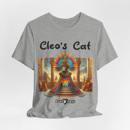 Cleo's Cat Story: T-shirt (2XL–5XL) - Design 01 - Double-Sided