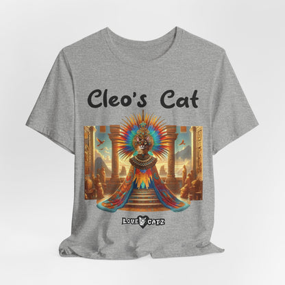 Cleo's Cat Story: T-shirt (S–XL) - Design 01 - Double-Sided