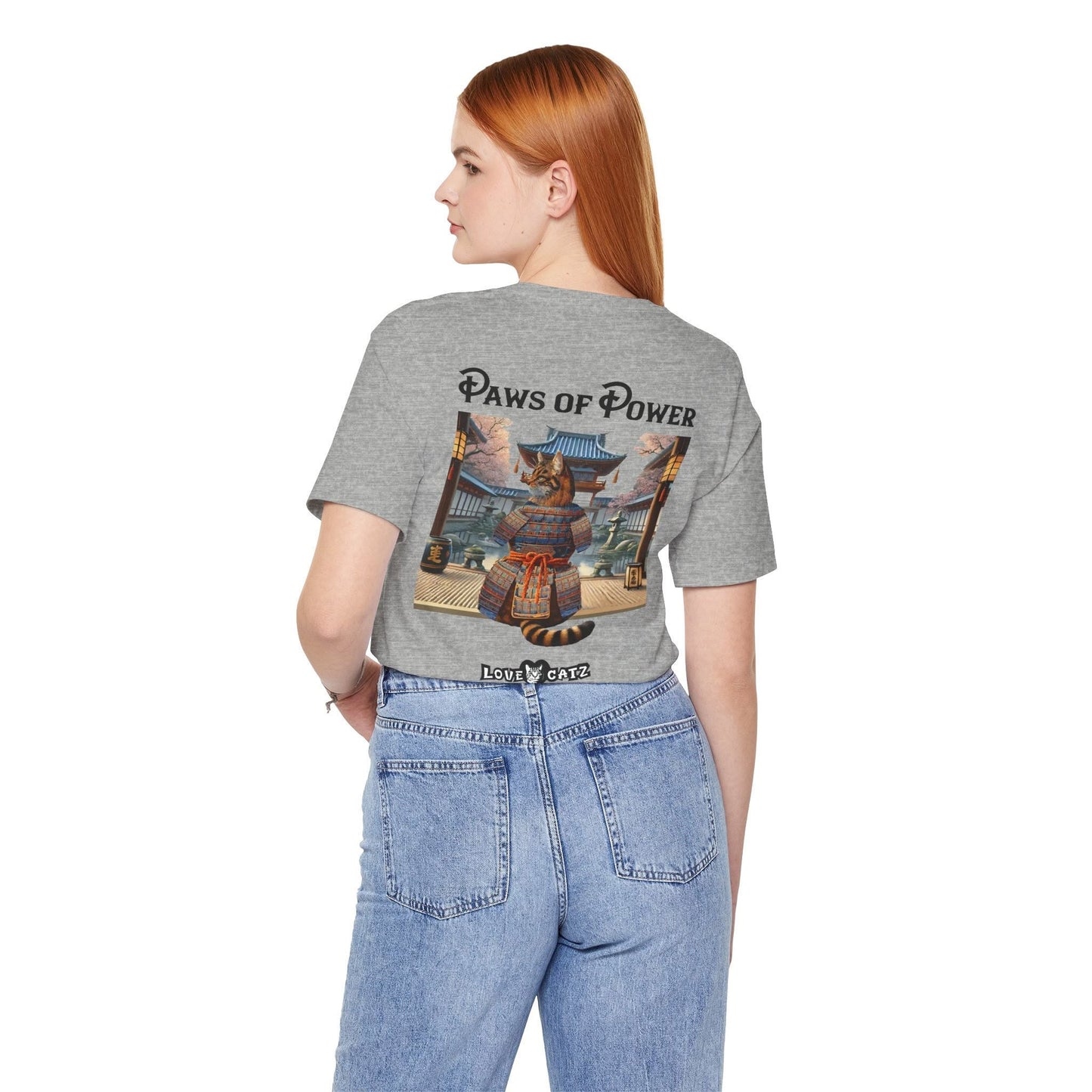 Shogun's Cat Story: T-shirt (S–XL) - Design 01 - Double-Sided