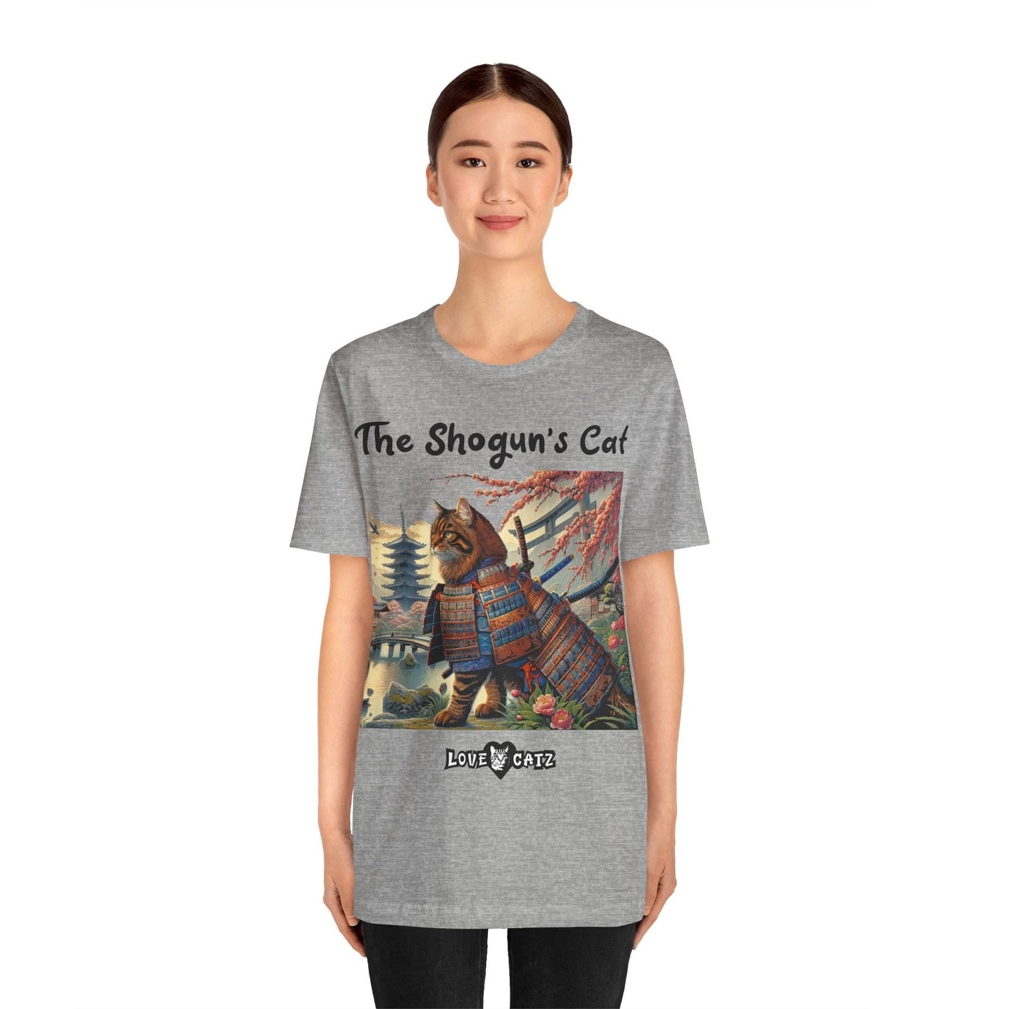 Shogun's Cat Story: T-shirt (S–XL) - Design 01 - Double-Sided