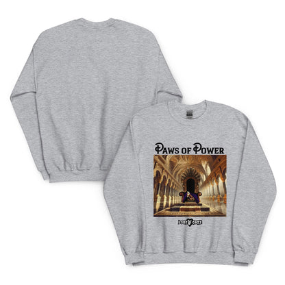 Paws of Power: Sweatshirt (2XL–5XL) - Design 01