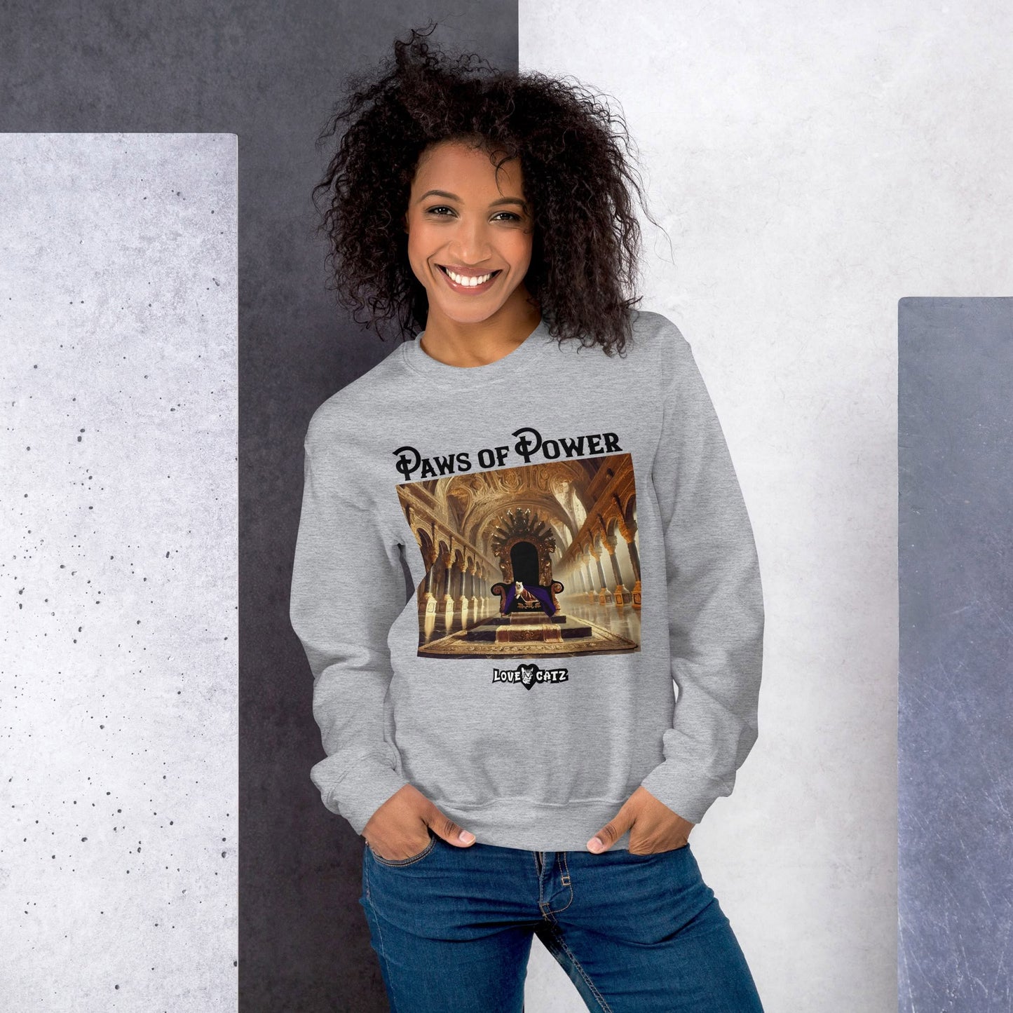 Paws of Power: Sweatshirt (S–XL) - Design 01