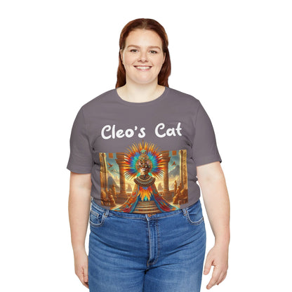 Cleo's Cat Story: T-shirt (2XL–5XL) - Design 01