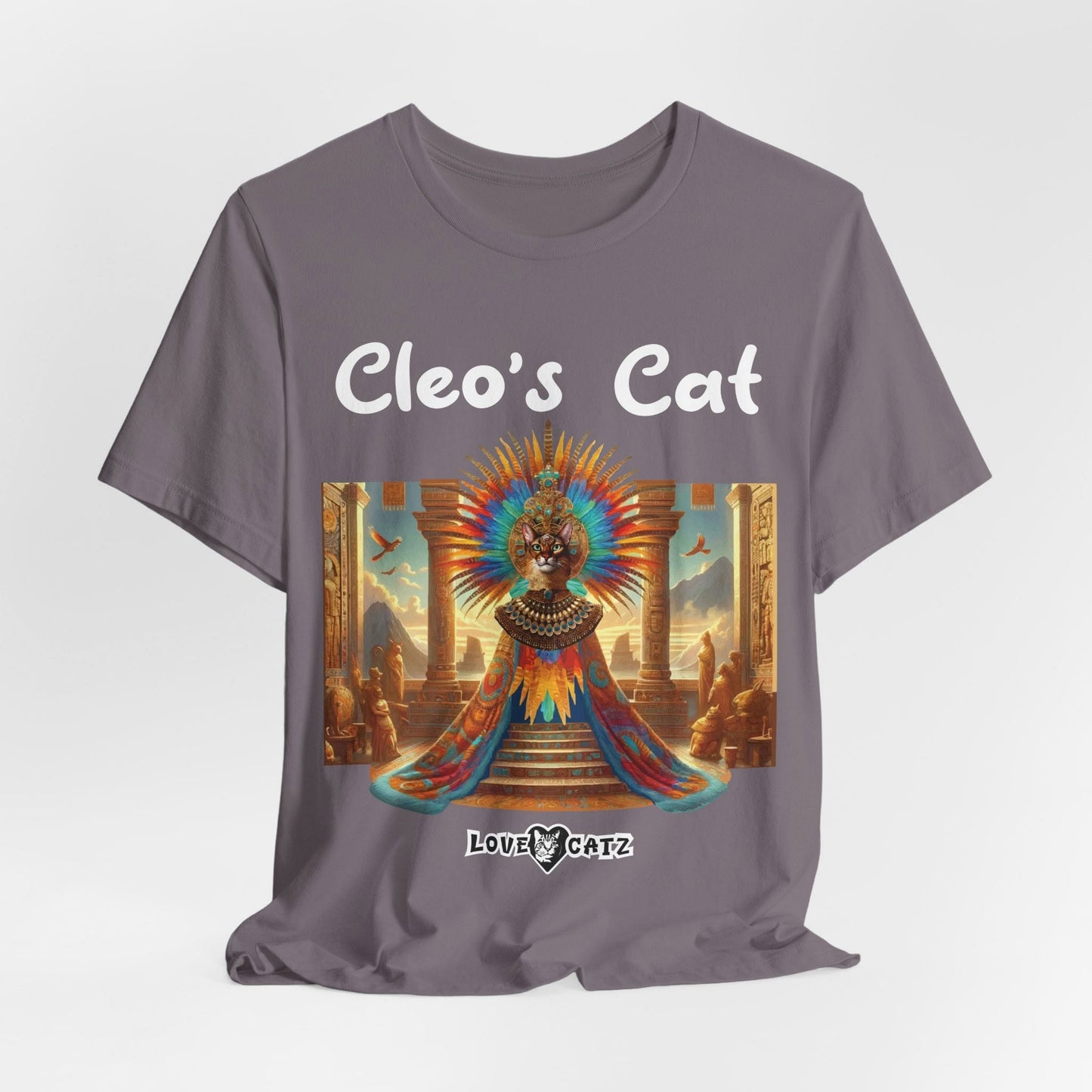 Cleo's Cat Story: T-shirt (S–XL) - Design 01