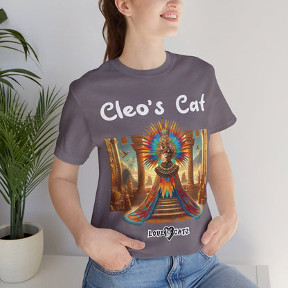 Cleo's Cat Story: T-shirt (S–XL) - Design 01