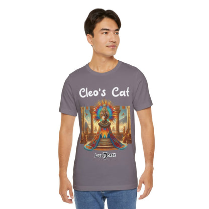 Cleo's Cat Story: T-shirt (S–XL) - Design 01 - Double-Sided