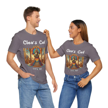 Cleo's Cat Story: T-shirt (S–XL) - Design 01 - Double-Sided