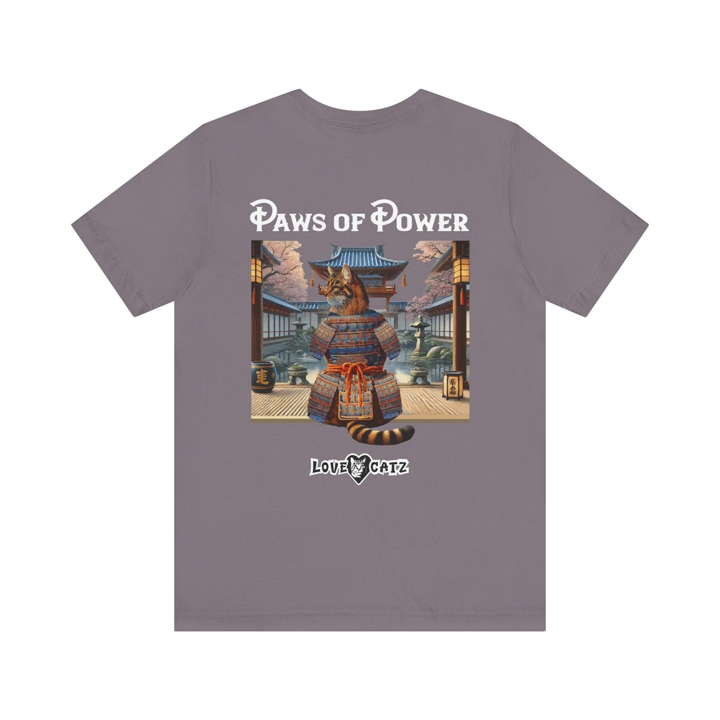 Shogun's Cat Story: T-shirt (2XL–5XL) - Design 01 - Double-Sided