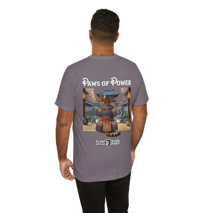 Shogun's Cat Story: T-shirt (2XL–5XL) - Design 01 - Double-Sided