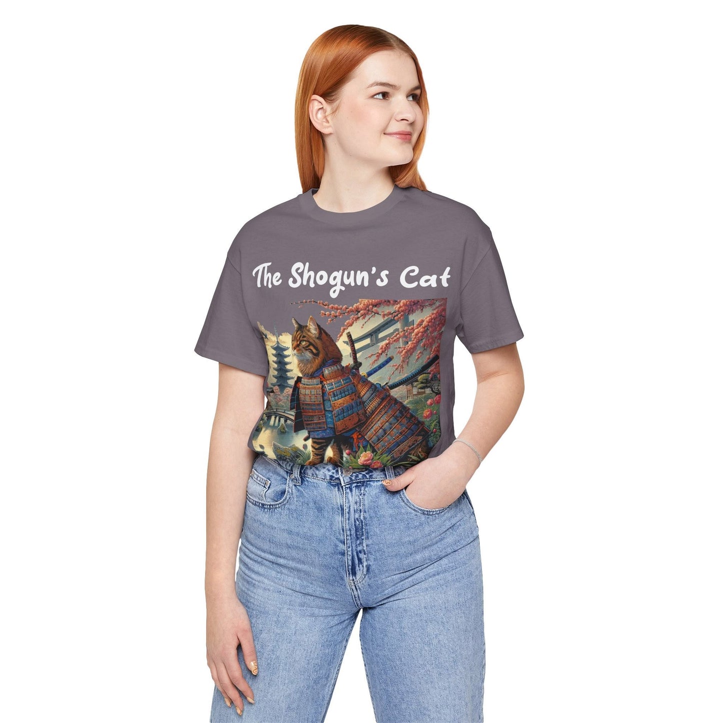 Shogun's Cat Story: T-shirt (S–XL) - Design 01 - Double-Sided