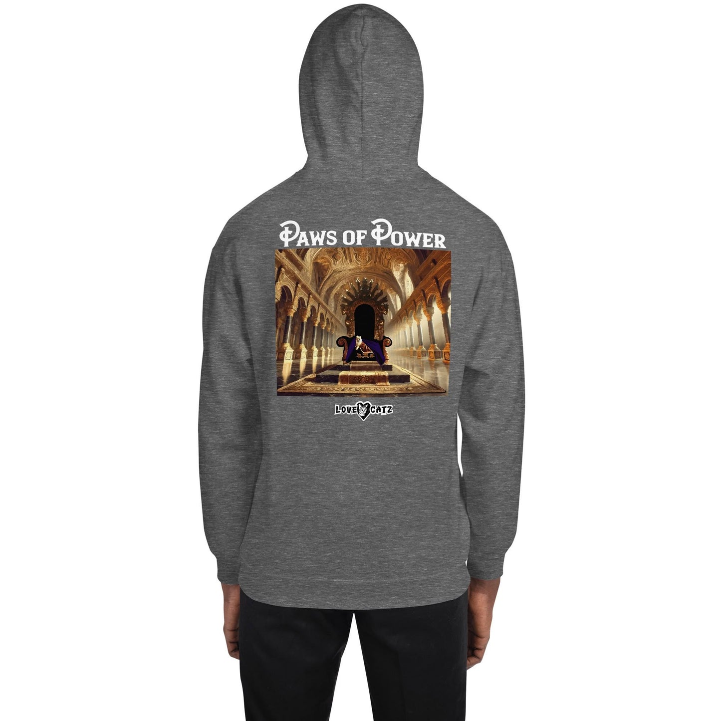 Paws of Power: Hoodie (S–XL) - Design 01A
