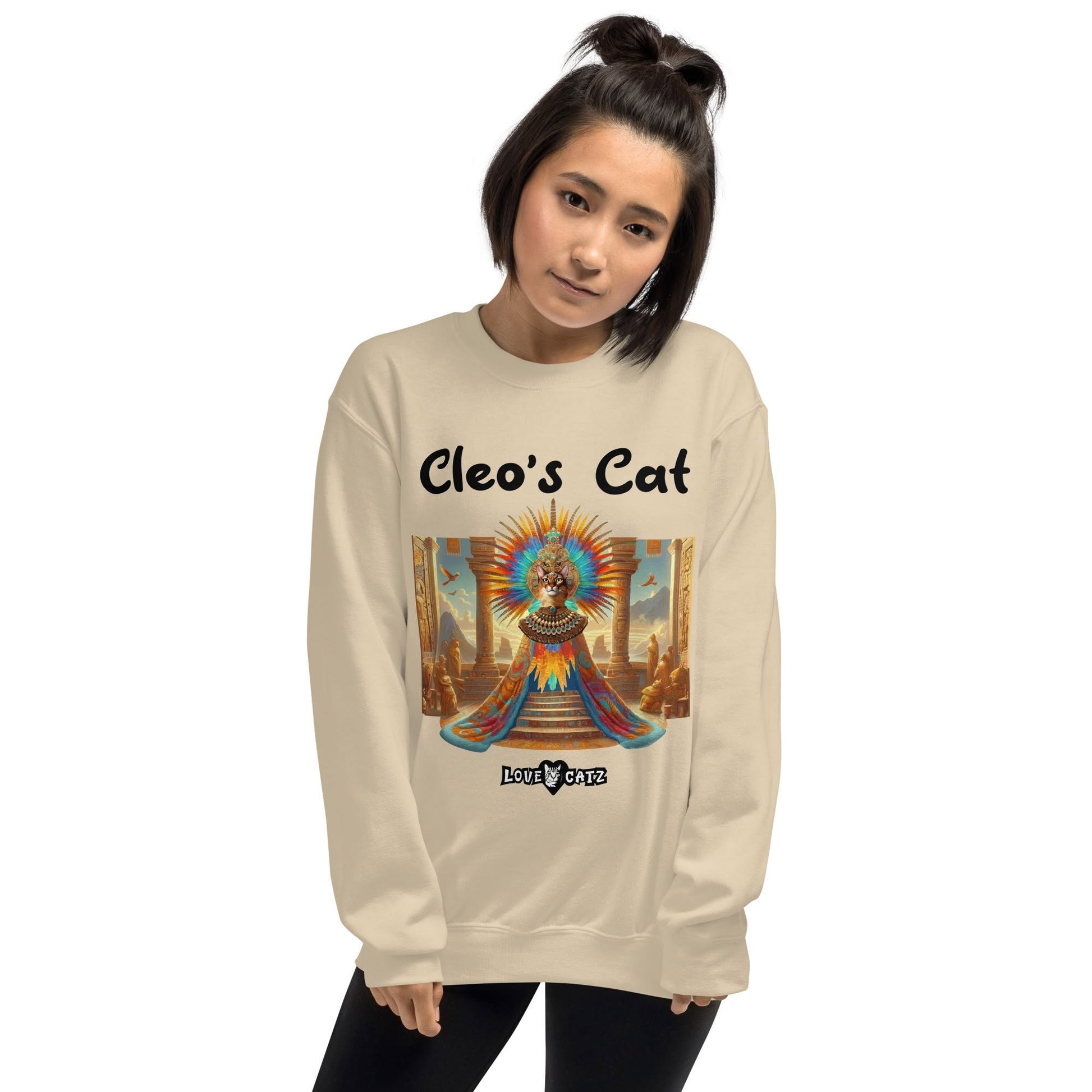 Cleo'sCatStory-Sweatshirt-LoveCatz.Store