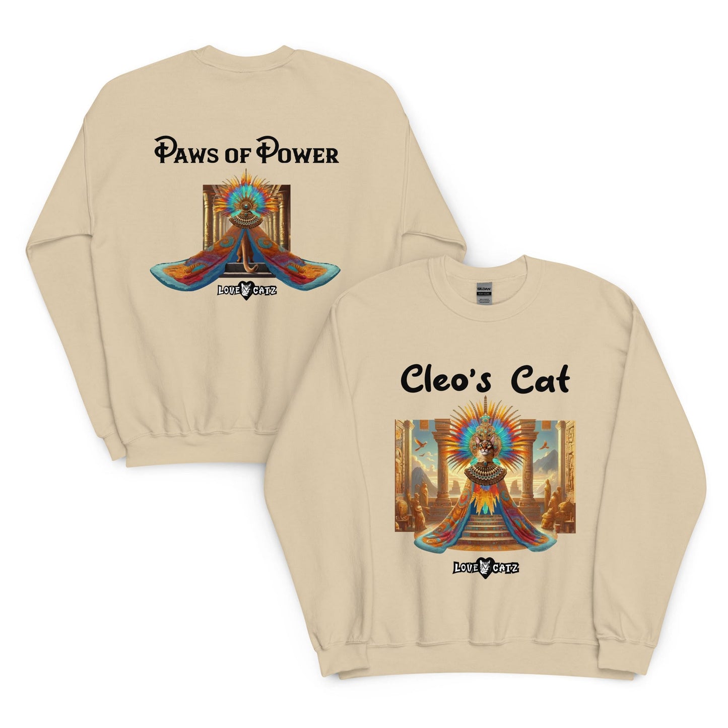 Cleo'sCatStory-Sweatshirt-LoveCatz.Store