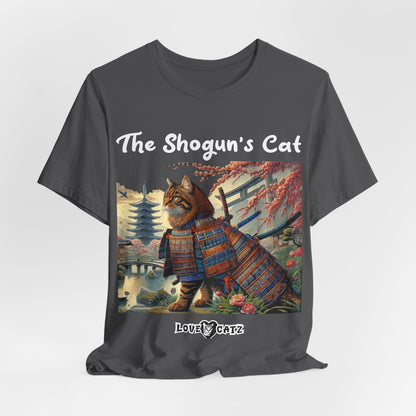Shogun's Cat Story: T-shirt (2XL–5XL) - Design 01 - Double-Sided