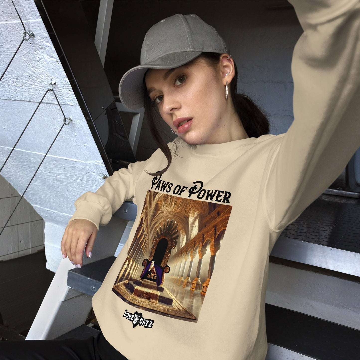 Paws of Power: Sweatshirt (S–XL) - Design 01
