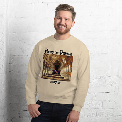 Paws of Power: Sweatshirt (2XL–5XL) - Design 01