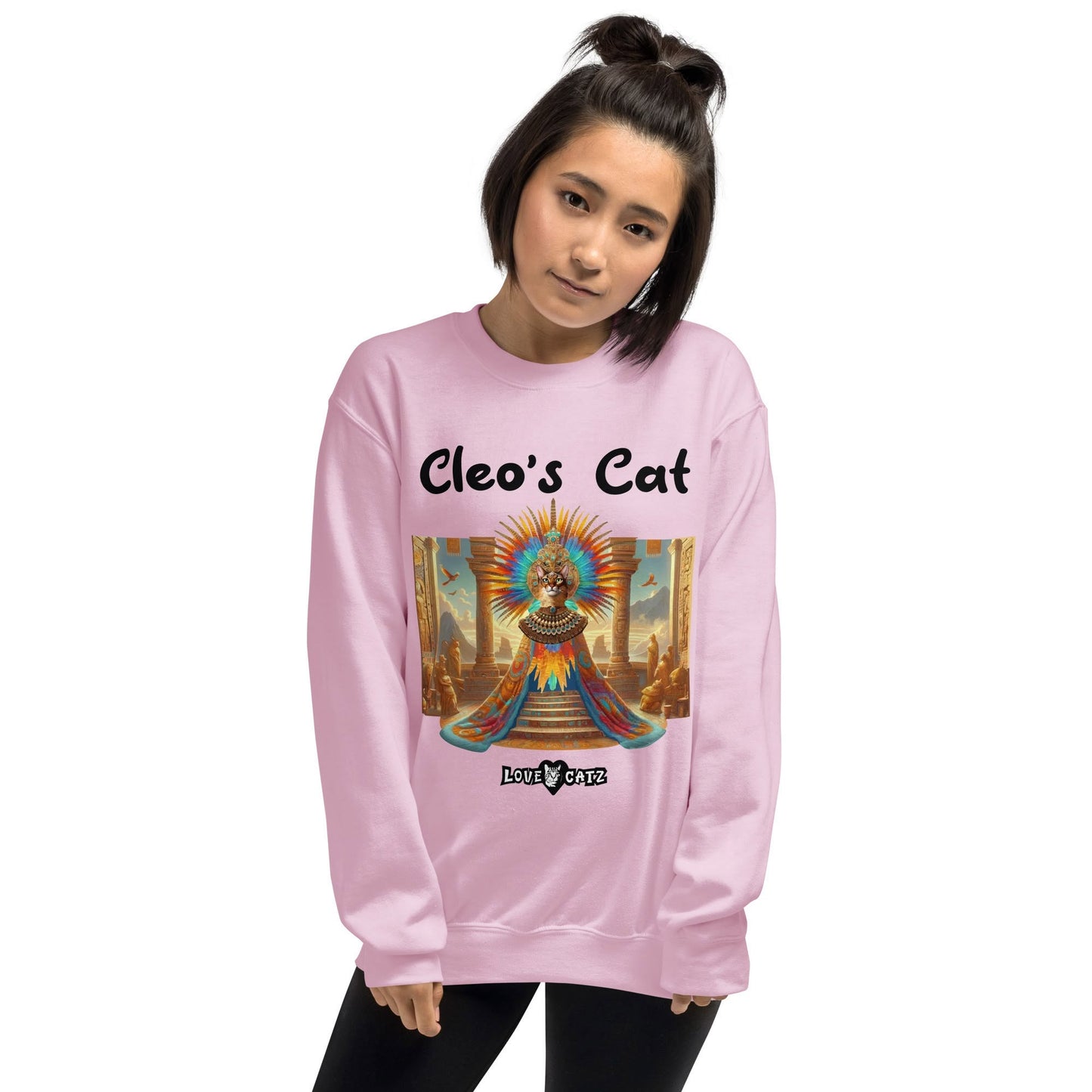Cleo'sCatStory-Sweatshirt-LoveCatz.Store