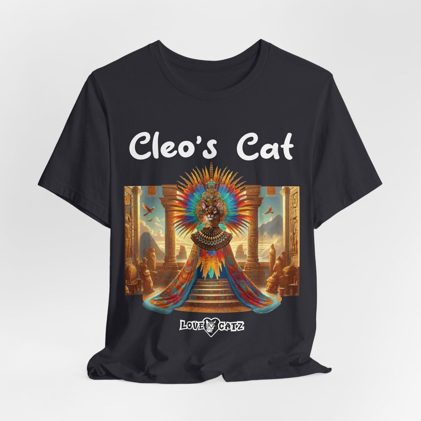 Cleo's Cat Story: T-shirt (S–XL) - Design 01 - Double-Sided