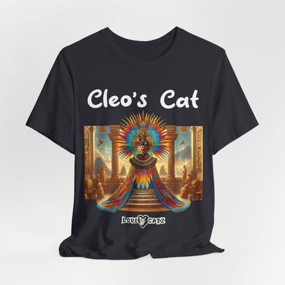 Cleo's Cat Story: T-shirt (S–XL) - Design 01 - Double-Sided