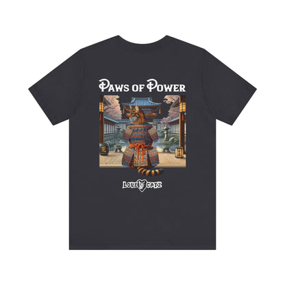 Shogun's Cat Story: T-shirt (2XL–5XL) - Design 01 - Double-Sided