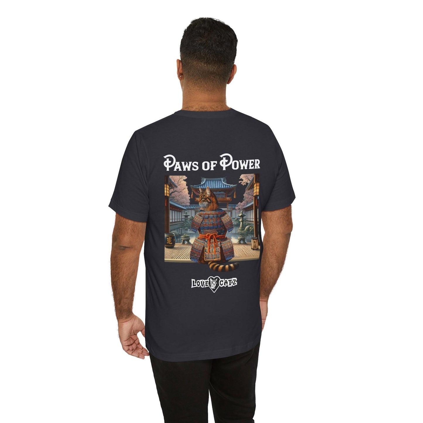 Shogun's Cat Story: T-shirt (2XL–5XL) - Design 01 - Double-Sided