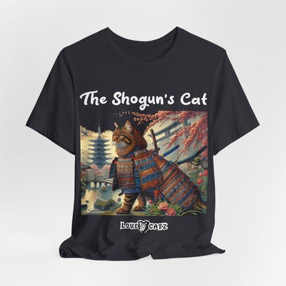 Shogun's Cat Story: T-shirt (2XL–5XL) - Design 01 - Double-Sided