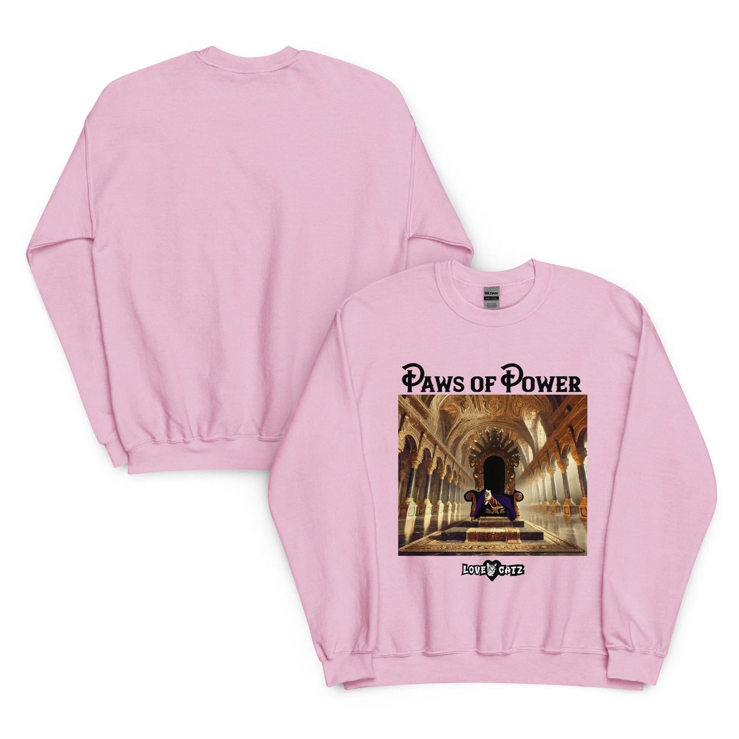 Paws of Power: Sweatshirt (S–XL) - Design 01