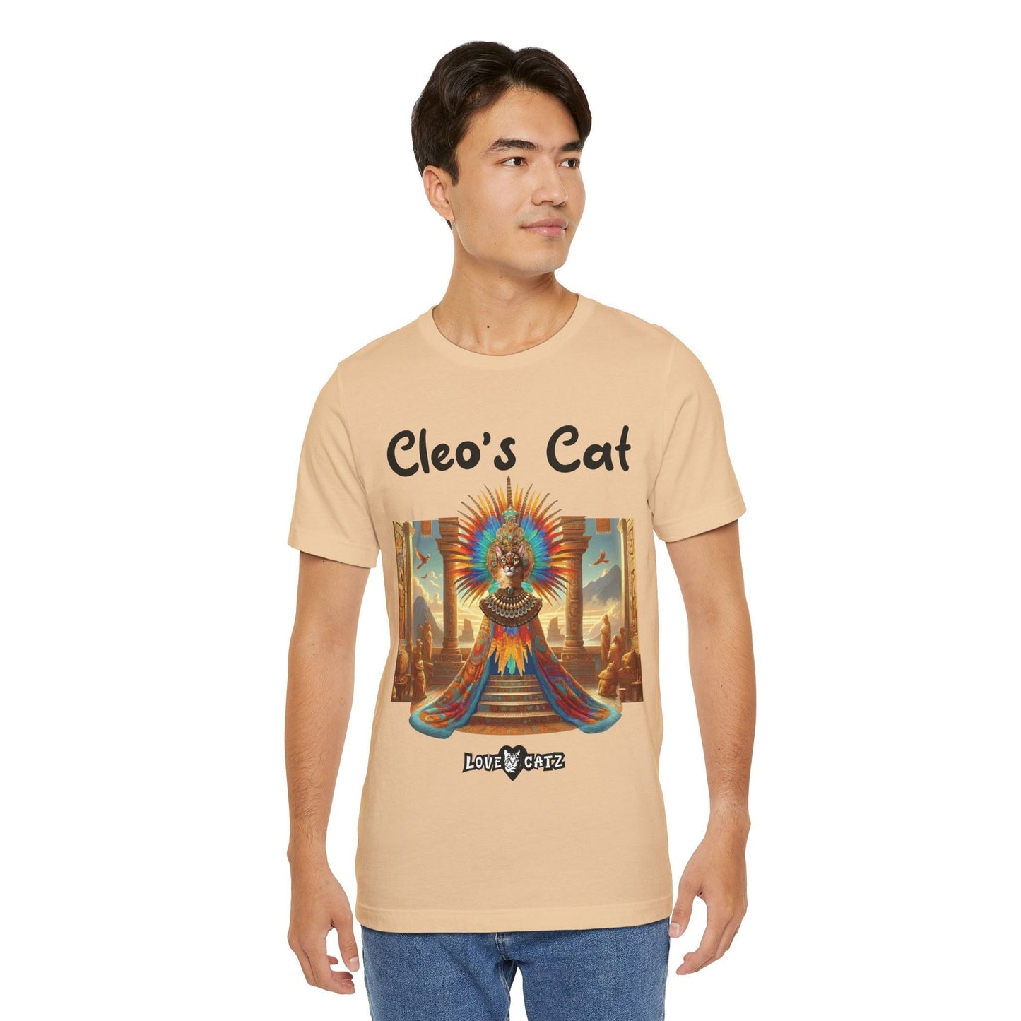 Cleo's Cat Story: T-shirt (S–XL) - Design 01